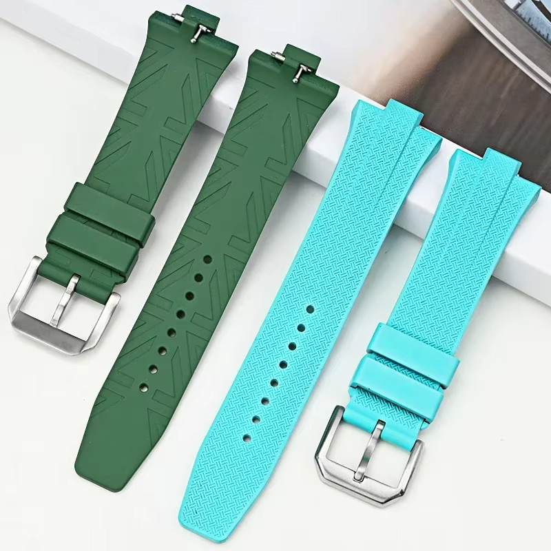 Uhrenarmband strapfreak Fluorkautschuk, 9 mm, Sportuhrenarmband - Bild 3