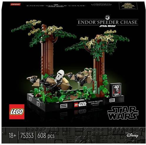 LEGO Star Wars Verfolgungsjagd auf Endor Diorama - Bild 1