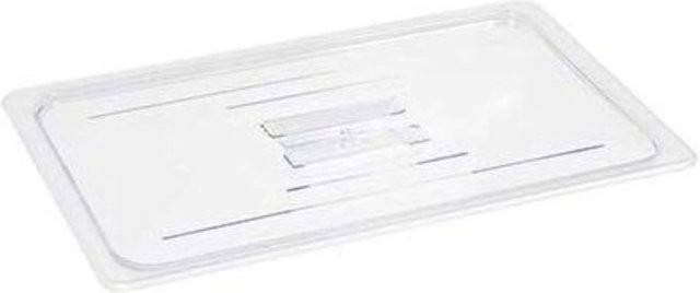 Stalgast GN-Deckel aus Polycarbonat für GN 1/9 Behälter, transparent, Breite: 10,8 cm - Bild 1