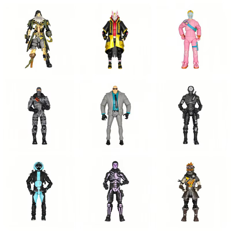 Fortnite Sky Fox Raven Black, Spielfigur, Schwarz - Bild 1
