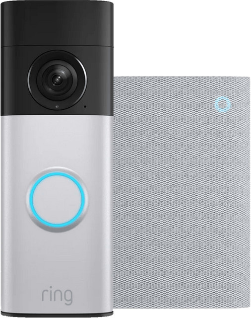 Ring Akku-Videotürklingel Plus 2. Generation mit Chime Plus in Weiß - Bild 1