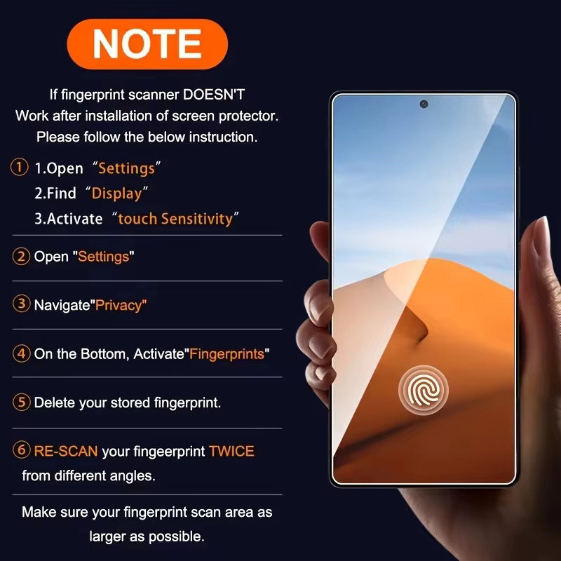 Xiaomi Hydrogel Display Schutzfolie Transparent für Poco X5 Pro F5 5G X5 5G M6 Poco C65 X6 Pro F6 HD Vollabdeckung - Bild 6