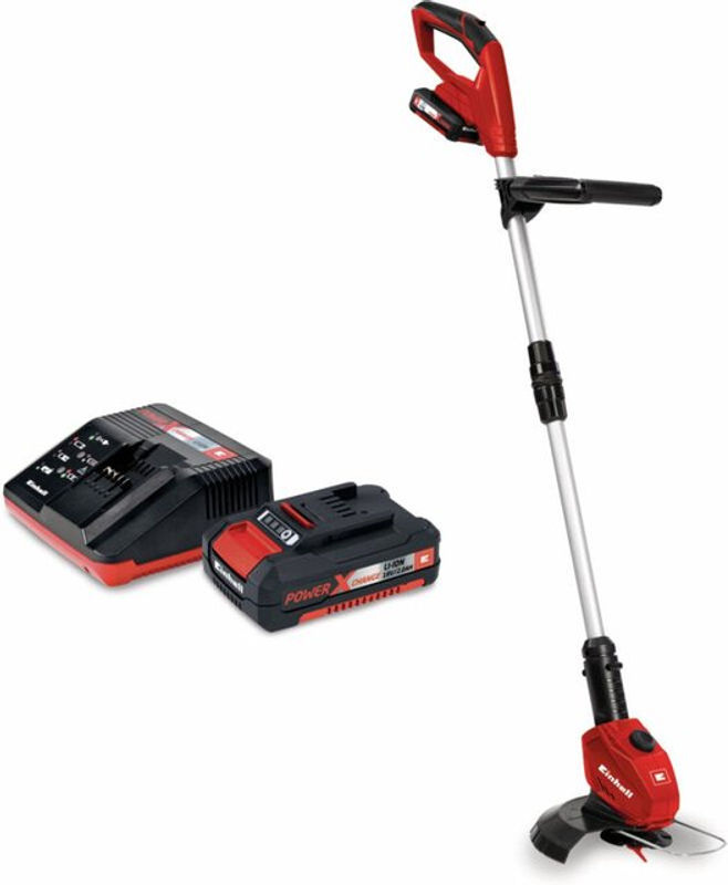 Einhell Power X-Change GE-CT 18 Li Akku-Rasentrimmer Kit mit Akku und Ladegerät, rot-schwarz - Bild 2