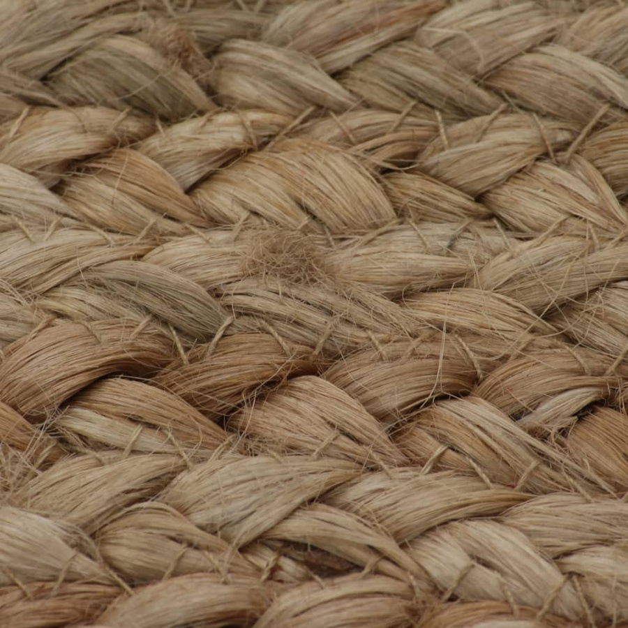 Vidaxl Geflochtener Juteteppich in Beige, Rund, Durchmesser: 120 cm - Bild 2
