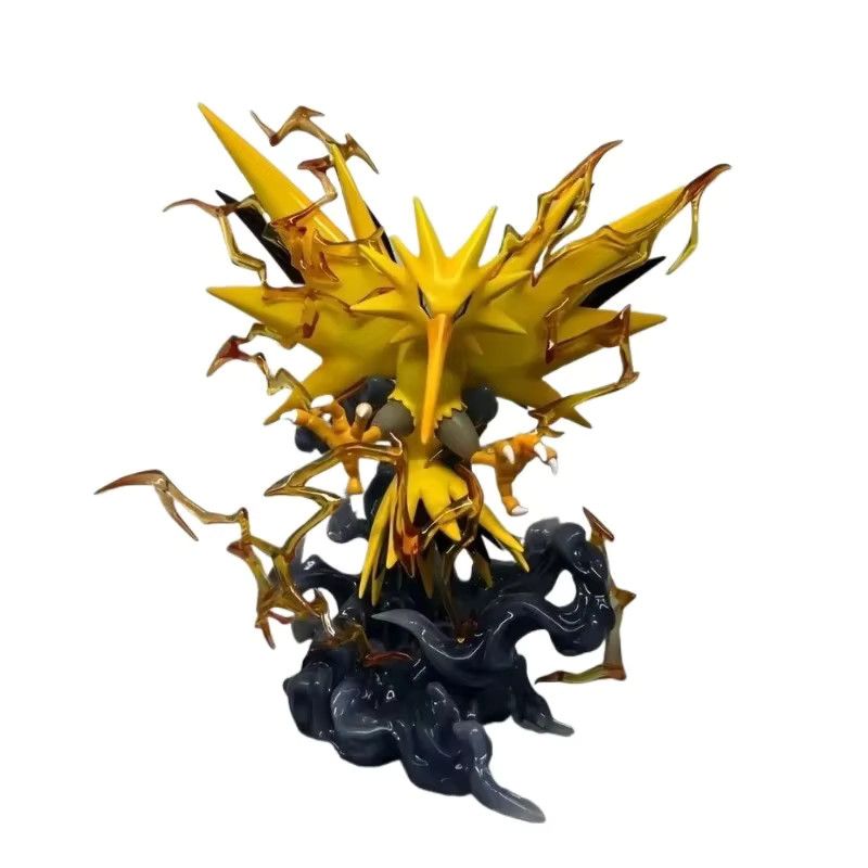 Zapdos Anime-Figur von Bandai aus PVC als Sammlerstück und Desktop-Ornament, Höhe: 15,5 cm - Bild 3