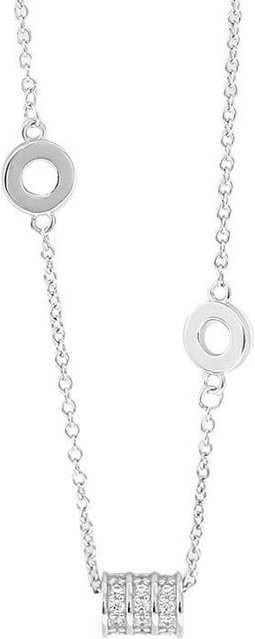 Halskette Allbestart, 925 Silber, Zirkonia, Damen, 40cm - Bild 1