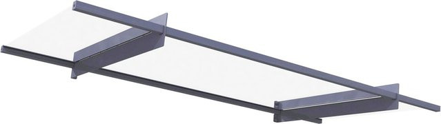 Palram Canopia Vordach Nancy Anthrazit mit klarem Acrylglas B: 205 cm, H: 94 cm - Bild 3