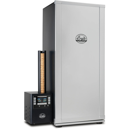 Bradley Digital Smoker mit 6 Racks aus Edelstahl in Silber
