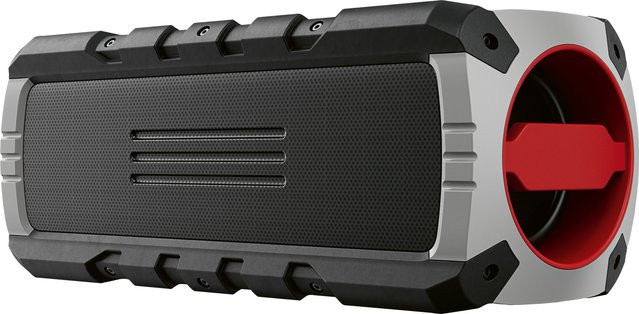 PARKSIDE PERFORMANCE Bluetooth-Baustellenlautsprecher in Schwarz-Rot mit IP54 Schutzklasse - Bild 1