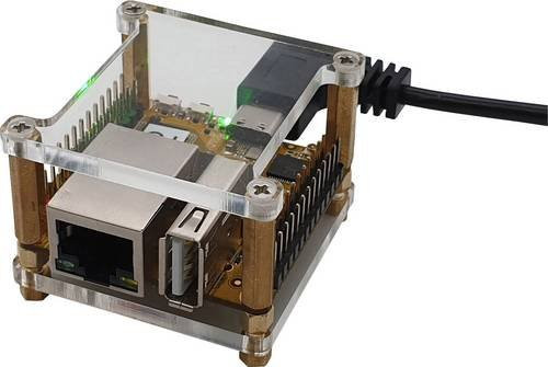 Radxa RPiS Acryl SBC-Gehäuse für Rock Pi in Transparent - Bild 1
