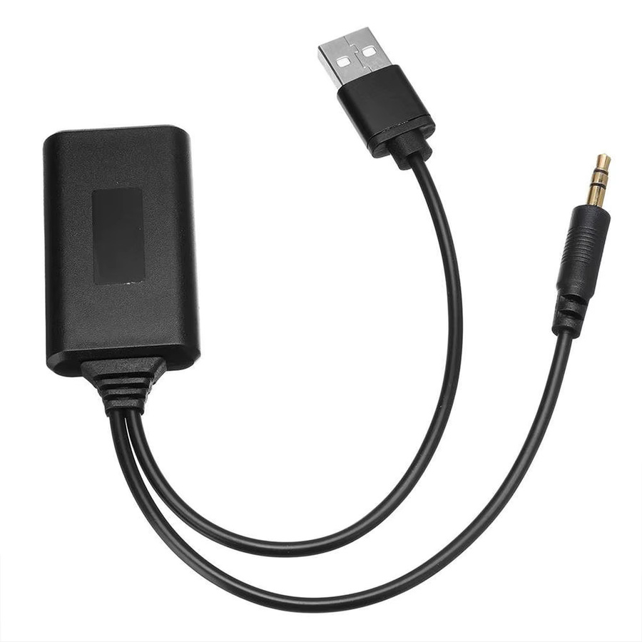 Universal Bluetooth Adapter für Auto Radio Stereo mit USB und 3,5 mm Klinke, Schwarz - Bild 3