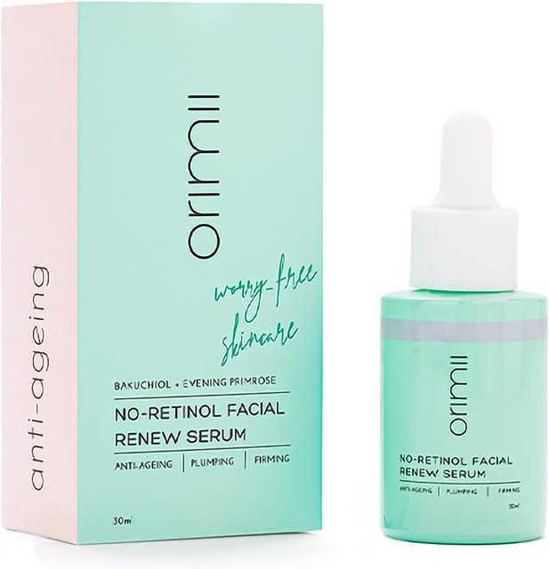 Orimii No Retinol Gesichtsserum mit Bakuchiol, 30 ml, Empfindliche Haut - Bild 1