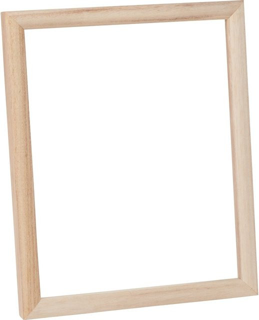 VBS Holzbilderrahmen für Keilrahmen in Beige, B/H: 24 x 30 cm - Bild 1