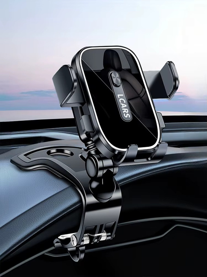 LCARS Autotelefonhalterung für das Armaturenbrett in Schwarz mit Anti-Schüttel-Stützhalterung für die Autonavigation - Bild 6