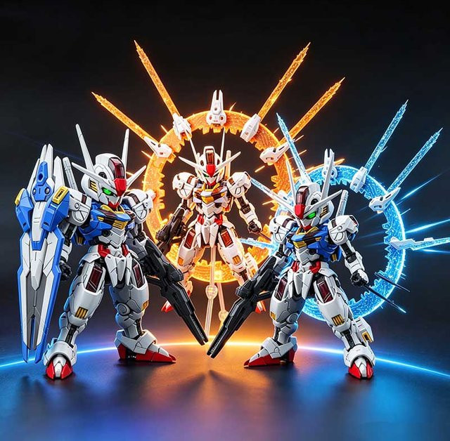 Bandai Supa Mgsd Aerial, Modellbausatz, Actionfigur - Bild 1