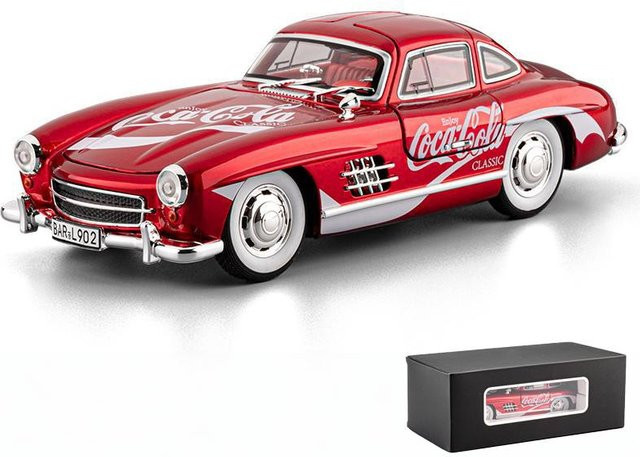 Benz 300SL Coca Cola Pepsi Cola Oldtimer-Modellauto, 1:24, mit Ton und Licht, ab 14 Jahren - Bild 1