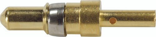 HARTING Crimpkontakt 09030006113 aus Messing mit Goldbeschichtung - Bild 1