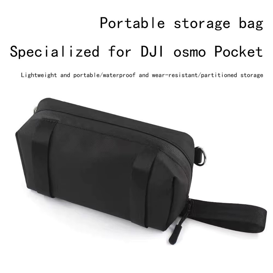 ERIKOLE Tragetasche in Schwarz als Aufbewahrungstasche für DJI Osmo Pocket 4, DJI Osmo Pocket 3 und Insta360 Kameras sowie GoPro Zubehör - Bild 4