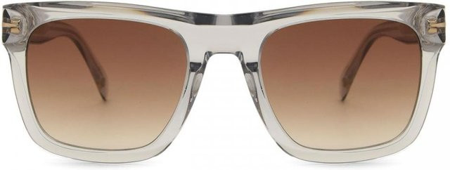 David Beckham DB 7000 S Sonnenbrille, Vollrand, Square, Transparent Grey, Beige, Herren - Bild 1