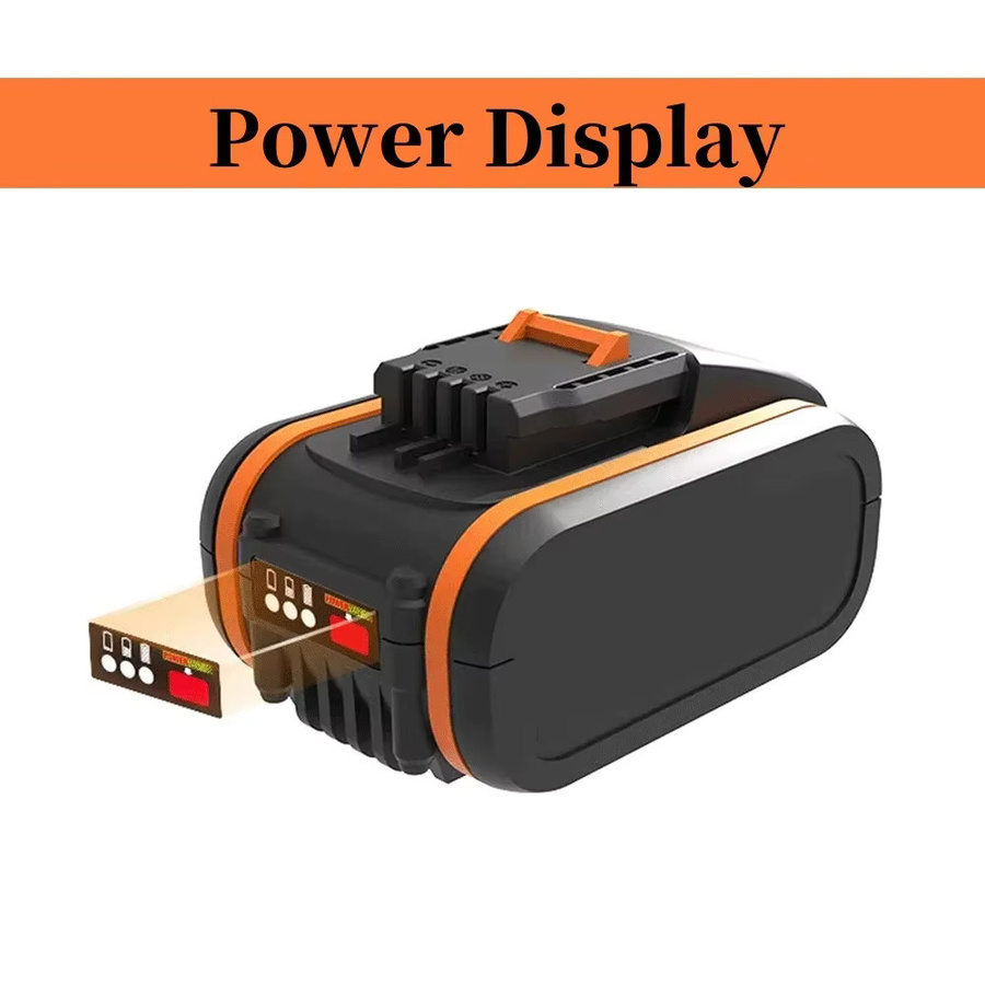 Worx Akku-Set mit Ladegerät für 20V Elektrowerkzeuge kompatibel mit WA3551 WA3551.1 WA3553 WA3641 WX373 WX390 - Bild 2