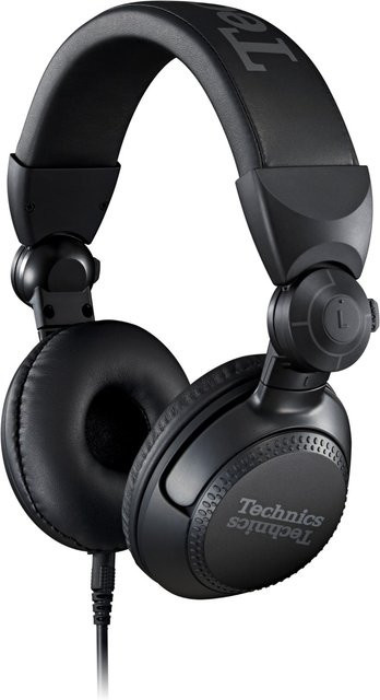 Technics EAH-DJ1200EK On-Ear Kopfhörer mit Kabel in Schwarz - Bild 1