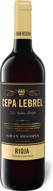 Bodegas Valdebaron Cepa Lebrel Rioja DOCa Gran Reserva Rotwein 2015 trocken 0,75 l - Bild 1
