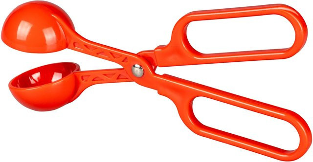 Genialo Fleischbällchen Former Tongs rund in Rot aus Kunststoff - Bild 1