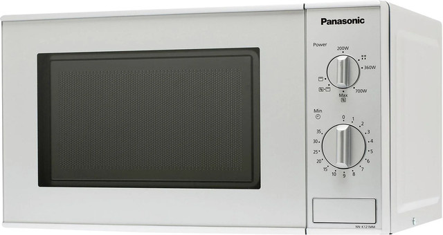 Panasonic Kombi-Mikrowelle NN-K121M mit Grill Funktion 800W in Silber - Bild 2
