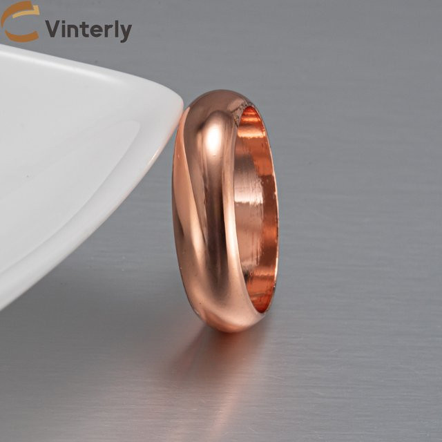 Vinterly Ring, Kupfer, Roségold, Unisex - Bild 1