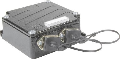 HARTING Outlet Aluminium-Druckguss in Schwarz und Grau - Bild 1