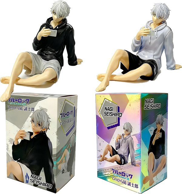 Bandai Blue Lock Nagi Seishiro Actionfigur, Sitzende Figur, PVC - Bild 1