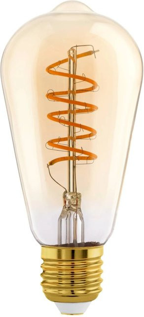 Eglo LED Leuchtmittel E27 Globeform in Transparent, 4 W, 2000 K Warmweiß, dimmbar - Bild 1
