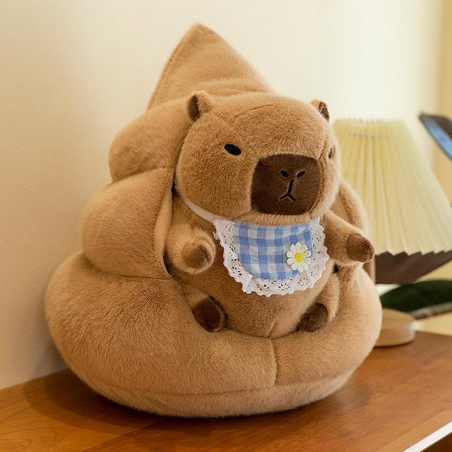 Joyful toys Capibara-Wasserschwein, Plüschtier, 40 cm, Braun - Bild 1