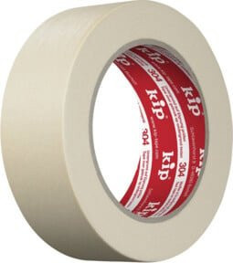 MASKING-TEC 304 Masking Tape Feinkrepp in Beige, Breite: 24 mm, Länge: 50 m - Bild 1
