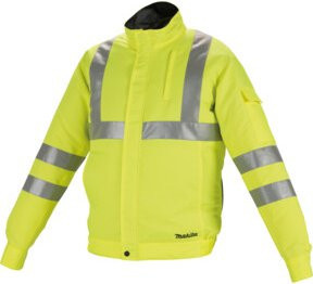 Makita Akku-Warnjacke Gelb Größe M (DFJ214ZM) - Bild 1