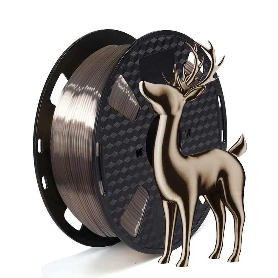 3D Maliang PLA Seide Filament 1,75mm in Gold oder Schwarz für FDM 3D-Druck - Bild 2