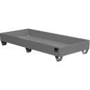 Bauer Südlohn Stahl-Auffangwanne ohne Gitterrost in Grau, B/T/H: 180,0 x 80,0 x 27,5 cm - Bild 2