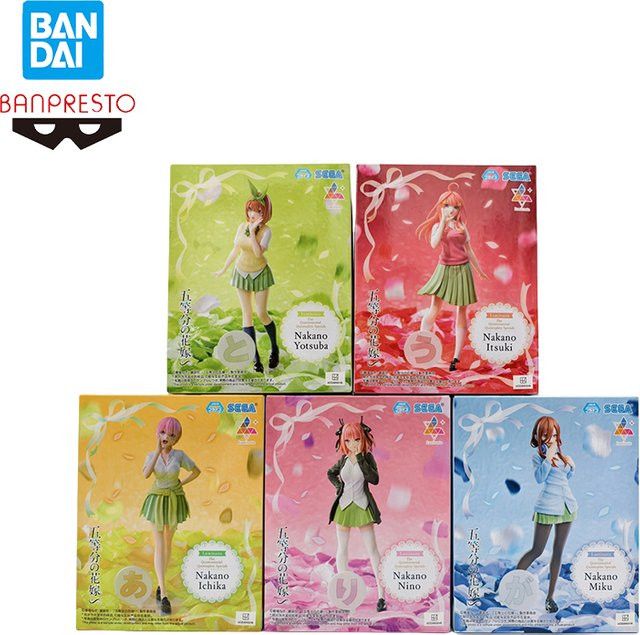 Luminasta Anime Figur Naka no Ichika Naka no Miku Naka no Yotsuba Itsuki Multicolor Desktop Ornament - Bild 1