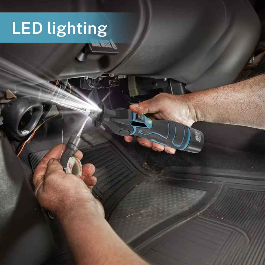 TKKEACE Elektrischer Lötkolben 30W mit Schnellheizung und einstellbarer Temperatur 0-400 ℃ in Schwarz - Bild 5