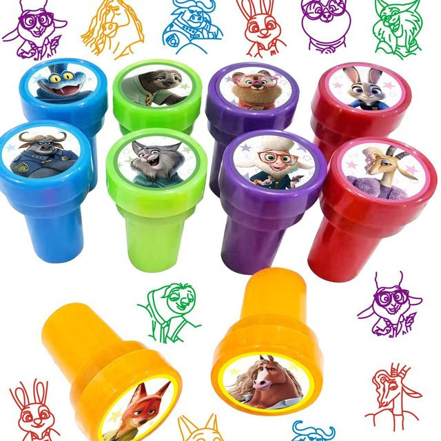 Disney Zootopia Cartoon-Stempel, 10-teiliges Set - Bild 1