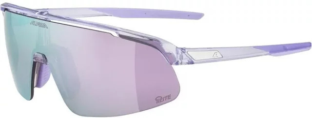Alpina Turbo Pro S Sonnenbrille, Vollrand, Purple, Unisex, Kunststoff - Bild 1