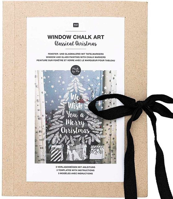 Rico Design Christmas Vorlagenmappe Fenster- und Glasmalerei mit Kreidestiften - Bild 1