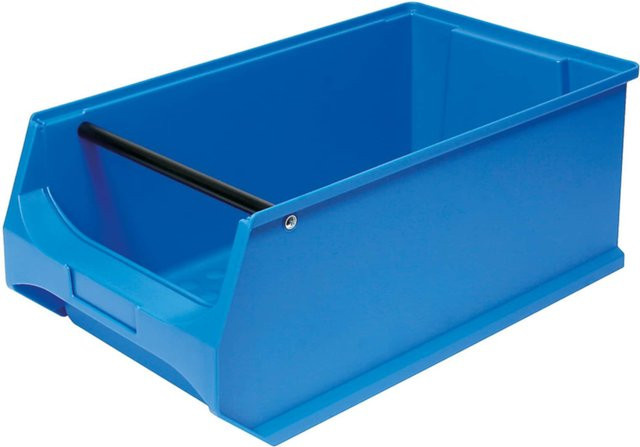 BRB Profi Sichtboxen LB2T aus Kunststoff, blau, 10 Stück, B/T/H: 30 x 20 x 50 cm - Bild 1