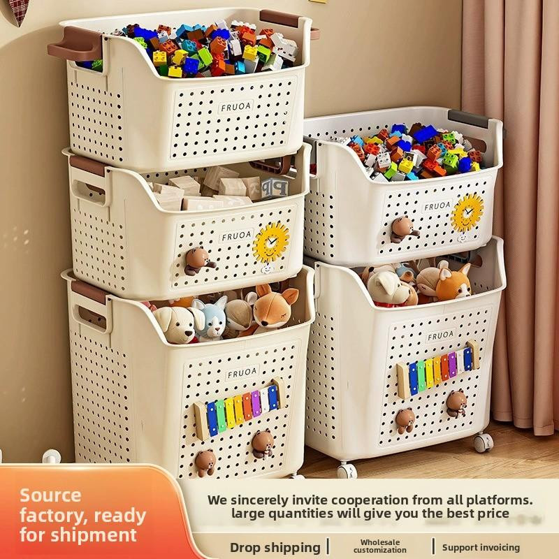 Spielzeug-Aufbewahrungsbox für Kinder von World-class Emporium in Weiß - Bild 2