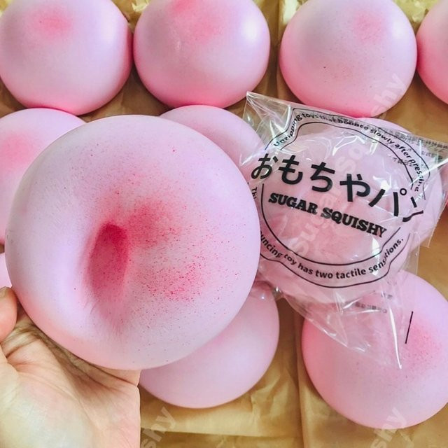 CHUTAI Rosa Brötchen-Spielzeug, Stressabbau-Spielzeug, Pink - Bild 1