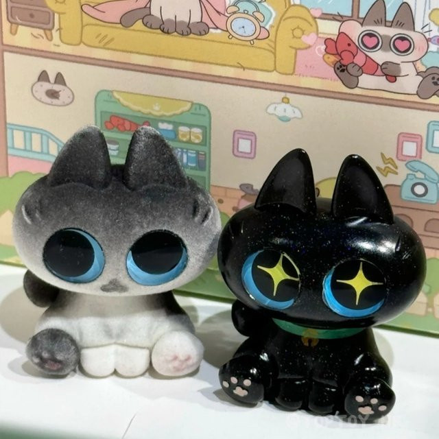 52TOYS Azuki San Siamese Cat Serie 1, Blind Box Mini Figur, Einzelfigur - Bild 1