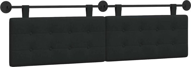 vidaXL Wandmontierte Hängeschaukel in Schwarz, B/H/T: 170 x 55 x 5 cm - Bild 1