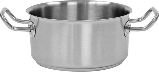 Schneider Bratentopf aus Edelstahl in Silber mit Ausgießer mit 2,7 l Volumen, Durchmesser: 20 cm, Höhe: 9 cm - Bild 1