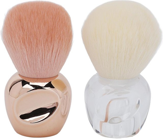Beautyyy Nagelstaub-Reinigungsbürste, 2 Stück, beige - Bild 1