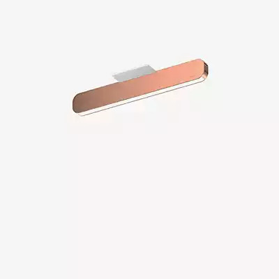 Occhio Mito Alto 40 Up Wide LED Deckenleuchte in Roségold und Weiß Matt mit x-tra warmem Licht - Bild 1